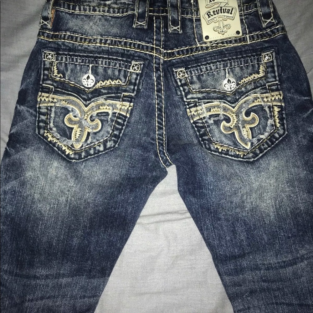 Authentic Rock Revival Jeans, size 29. brand new